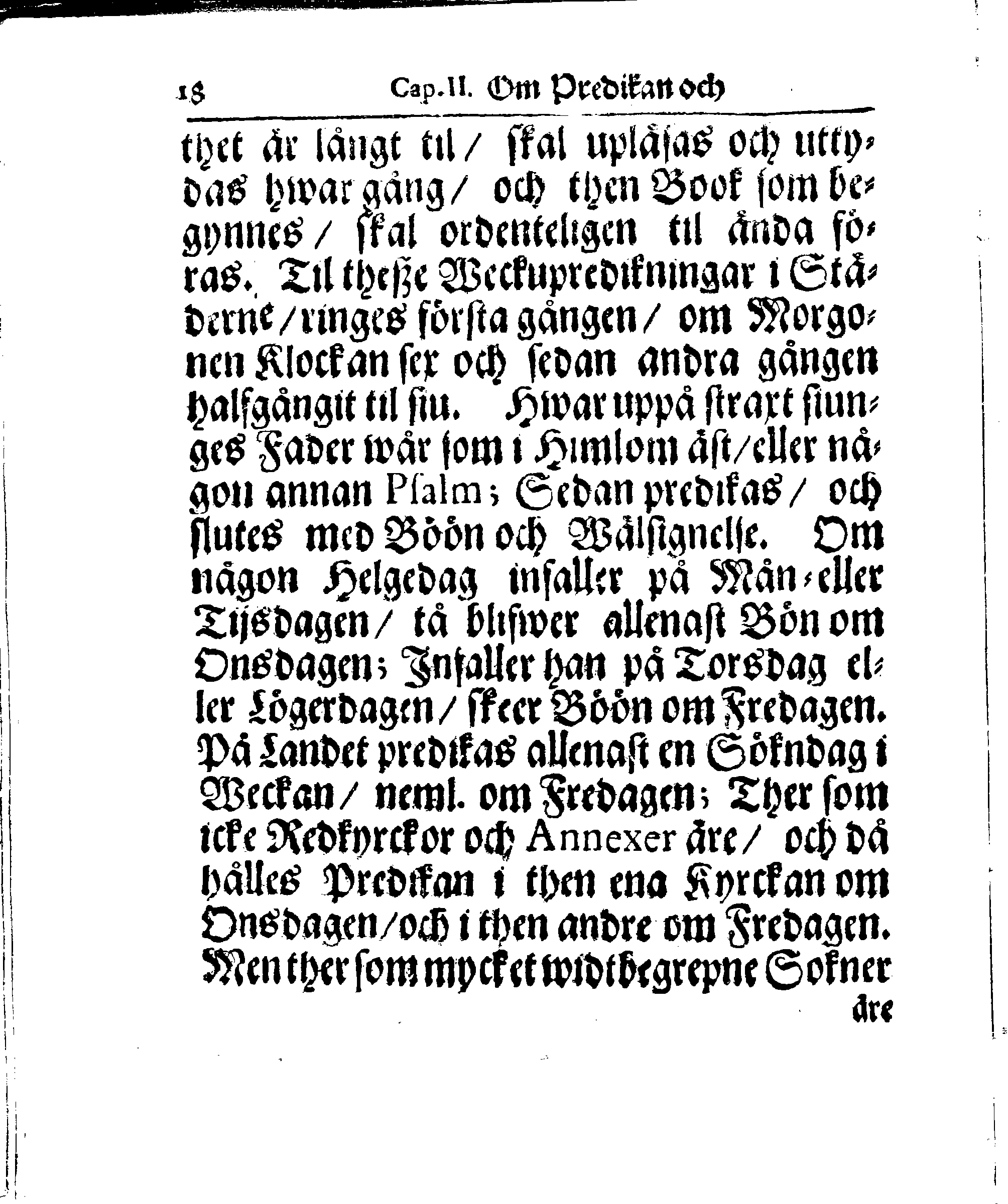 Kyrkio-Lag och Ordning, som then Stormächtigste Konung och Herre, Herr CARL then Elofte, Sweriges, Göthes och Wändes Konung, [etc.] Åhr 1686. hafwer låtit försatta, och Åhr 1687. af Trycket utgå och publicera. Jemte ther til hörige Stadgar