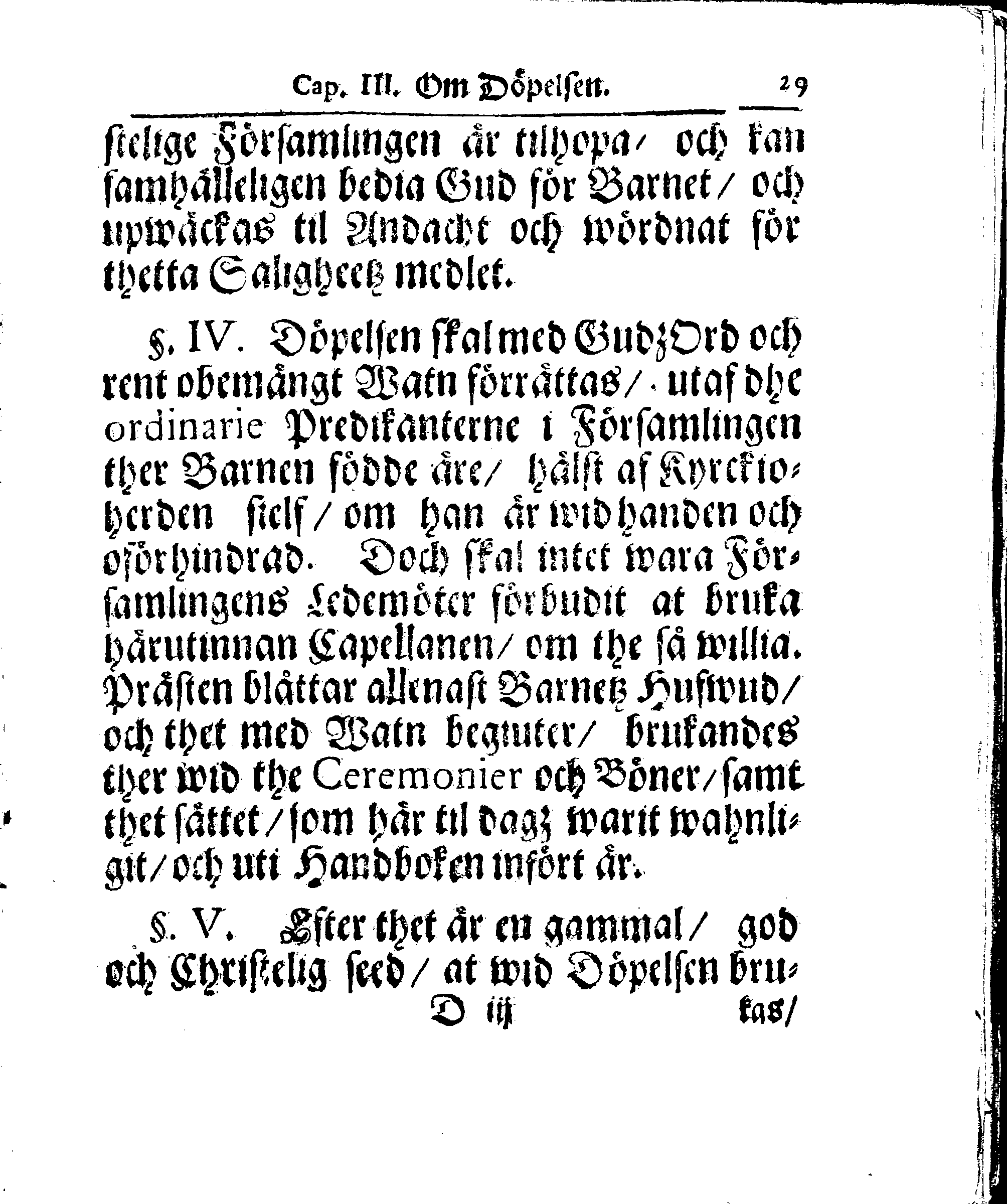 Kyrkio-Lag och Ordning, som then Stormächtigste Konung och Herre, Herr CARL then Elofte, Sweriges, Göthes och Wändes Konung, [etc.] Åhr 1686. hafwer låtit försatta, och Åhr 1687. af Trycket utgå och publicera. Jemte ther til hörige Stadgar