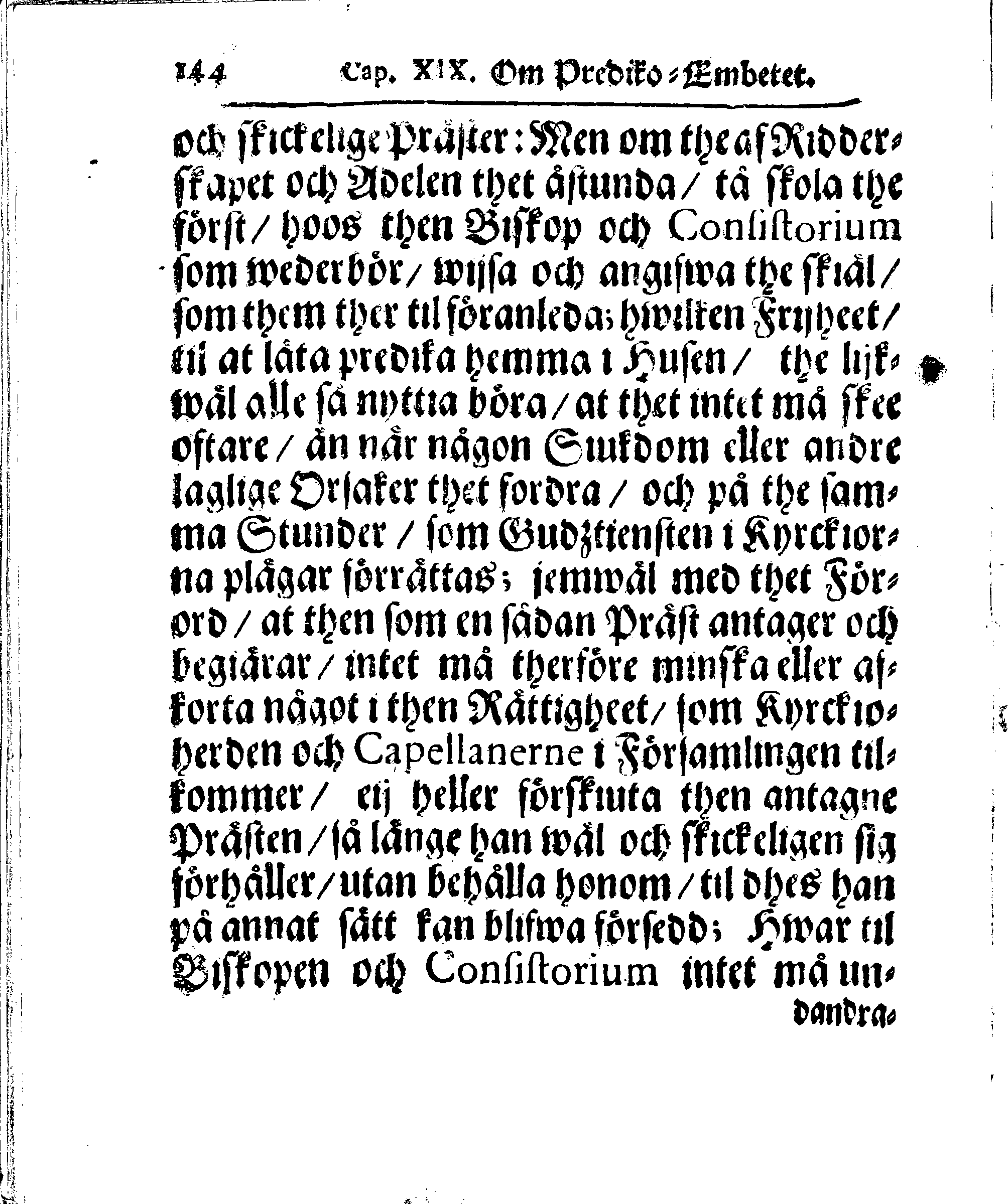 Kyrkio-Lag och Ordning, som then Stormächtigste Konung och Herre, Herr CARL then Elofte, Sweriges, Göthes och Wändes Konung, [etc.] Åhr 1686. hafwer låtit försatta, och Åhr 1687. af Trycket utgå och publicera. Jemte ther til hörige Stadgar