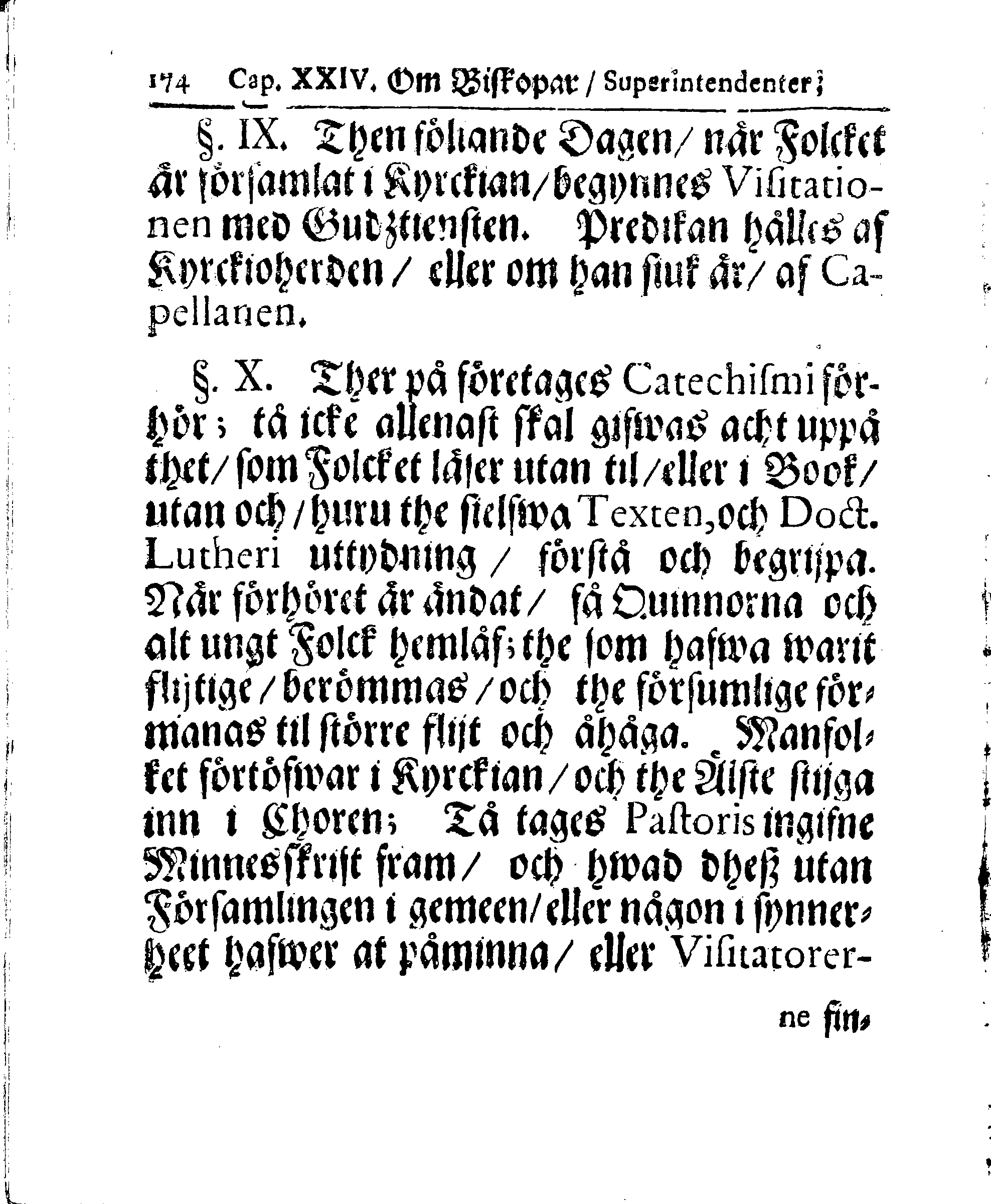 Kyrkio-Lag och Ordning, som then Stormächtigste Konung och Herre, Herr CARL then Elofte, Sweriges, Göthes och Wändes Konung, [etc.] Åhr 1686. hafwer låtit försatta, och Åhr 1687. af Trycket utgå och publicera. Jemte ther til hörige Stadgar