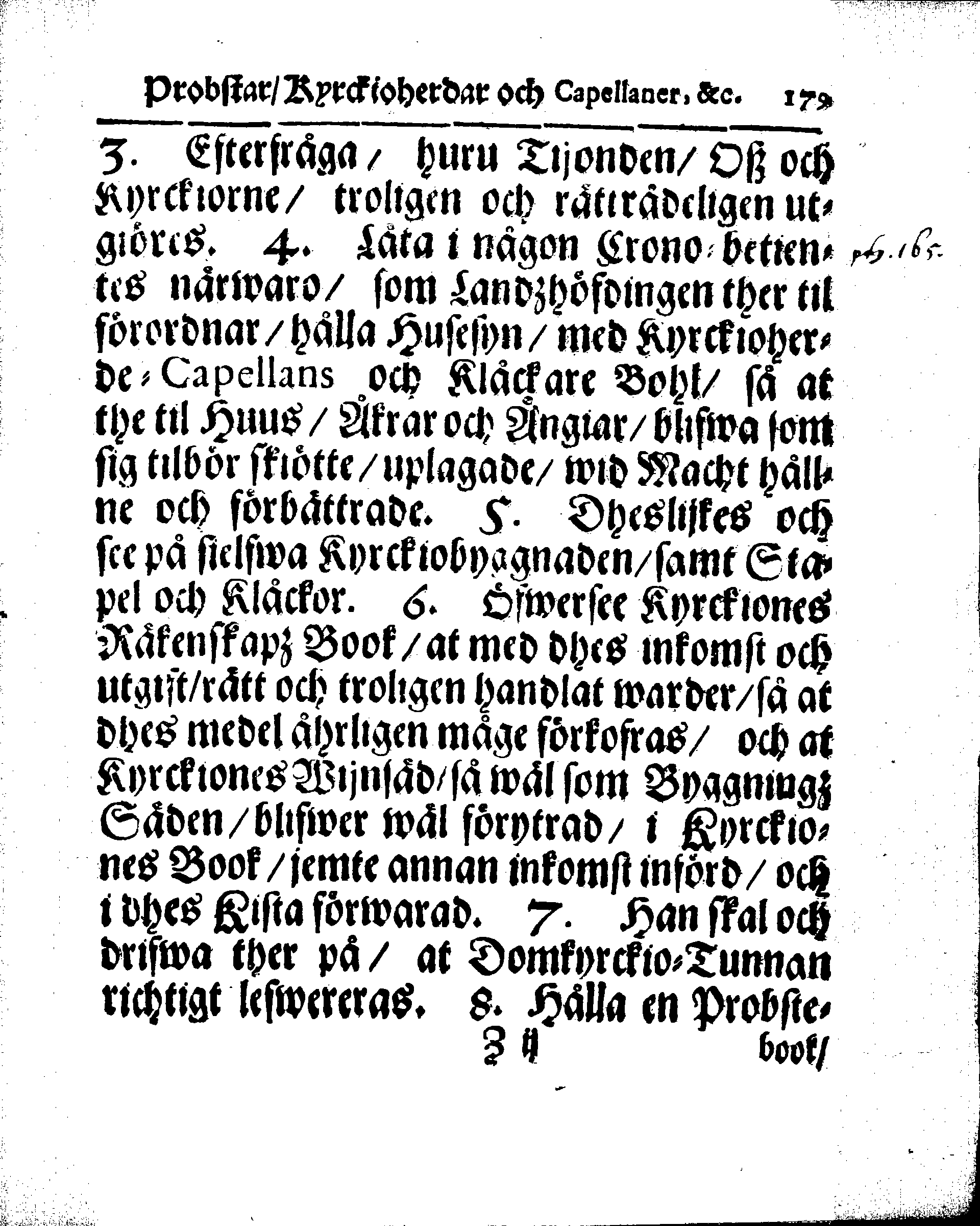 Kyrkio-Lag och Ordning, som then Stormächtigste Konung och Herre, Herr CARL then Elofte, Sweriges, Göthes och Wändes Konung, [etc.] Åhr 1686. hafwer låtit försatta, och Åhr 1687. af Trycket utgå och publicera. Jemte ther til hörige Stadgar