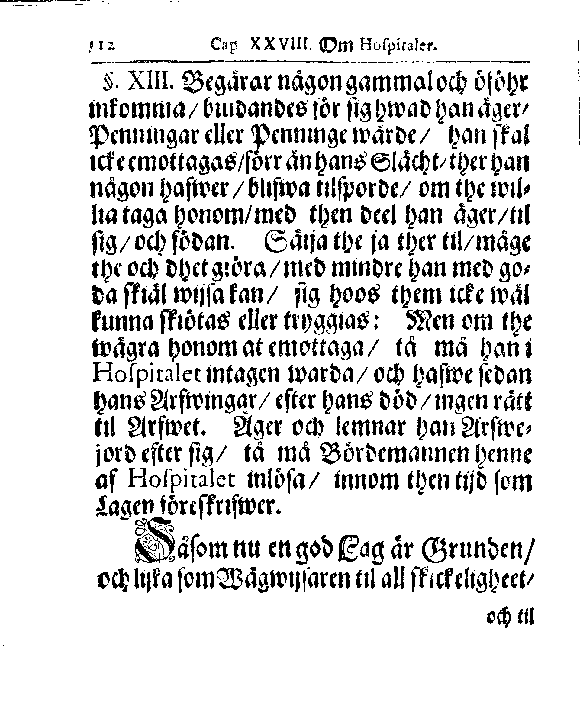 Kyrkio-Lag och Ordning, som then Stormächtigste Konung och Herre, Herr CARL then Elofte, Sweriges, Göthes och Wändes Konung, [etc.] Åhr 1686. hafwer låtit försatta, och Åhr 1687. af Trycket utgå och publicera. Jemte ther til hörige Stadgar