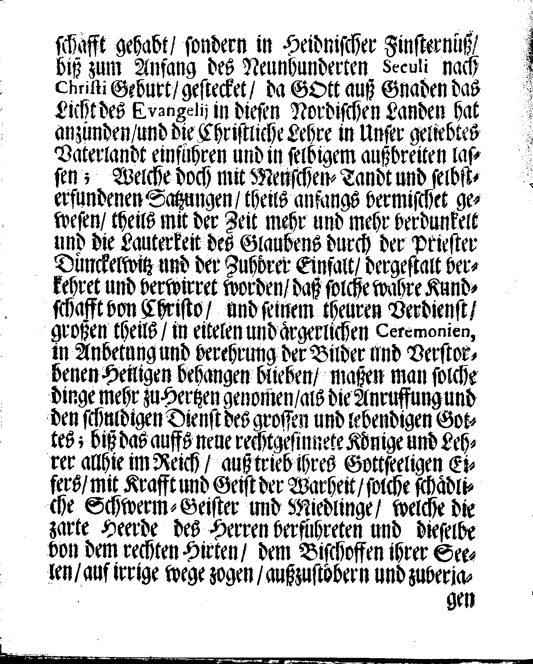 Kirchen-Gesetz und Ordnung, So der Großmächtigste König und Herr, Herr CARL, der Eilffte, Der Schweden, Gothen und Wenden König, [etc.] Im Jahr 1686 hat verfassen und Im Jahr 1687 im Druck außgehen und publiciren lassen. Mit denen dazu gehörigen Verordnungen.