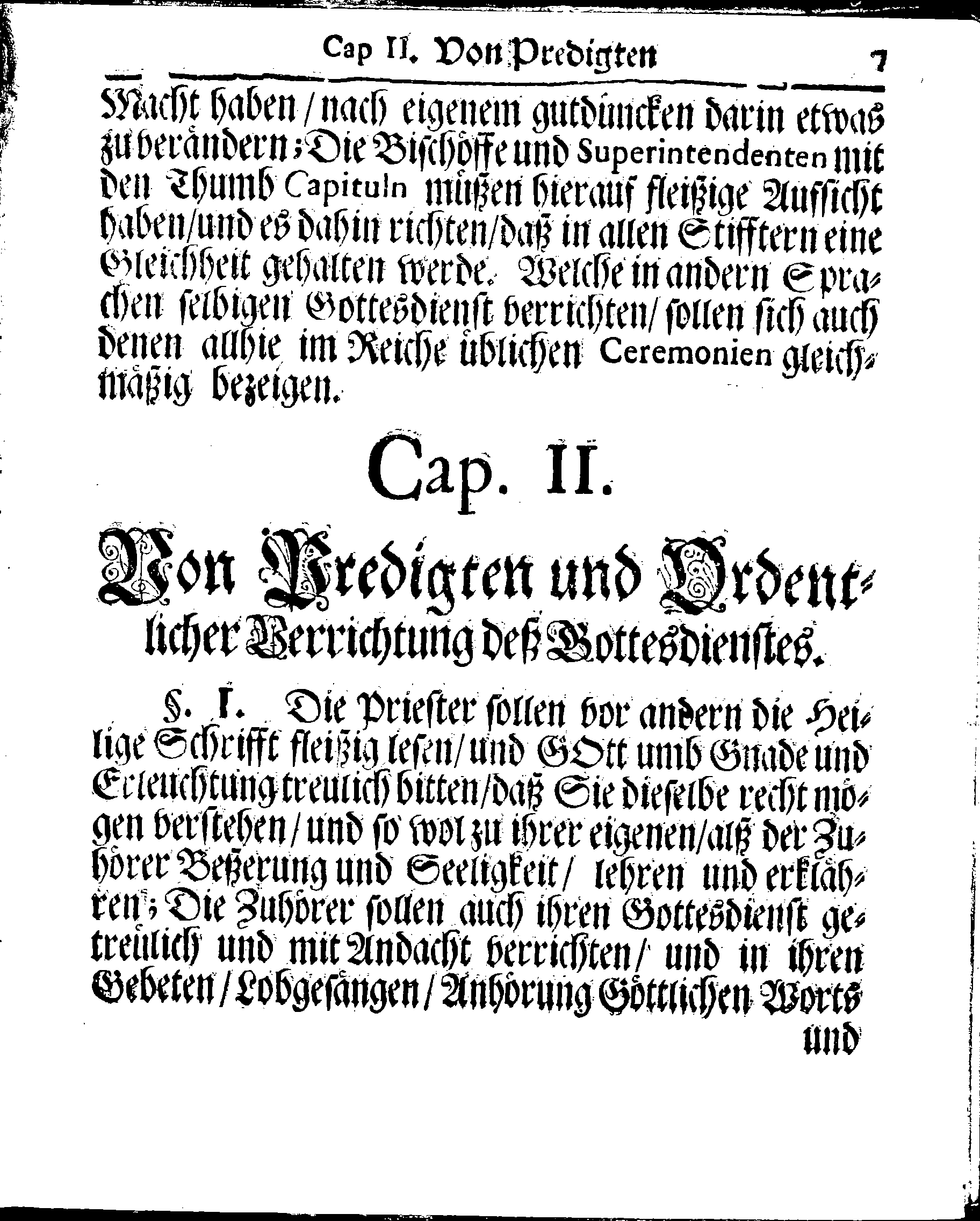 Kirchen-Gesetz und Ordnung, So der Großmächtigste König und Herr, Herr CARL, der Eilffte, Der Schweden, Gothen und Wenden König, [etc.] Im Jahr 1686 hat verfassen und Im Jahr 1687 im Druck außgehen und publiciren lassen. Mit denen dazu gehörigen Verordnungen.