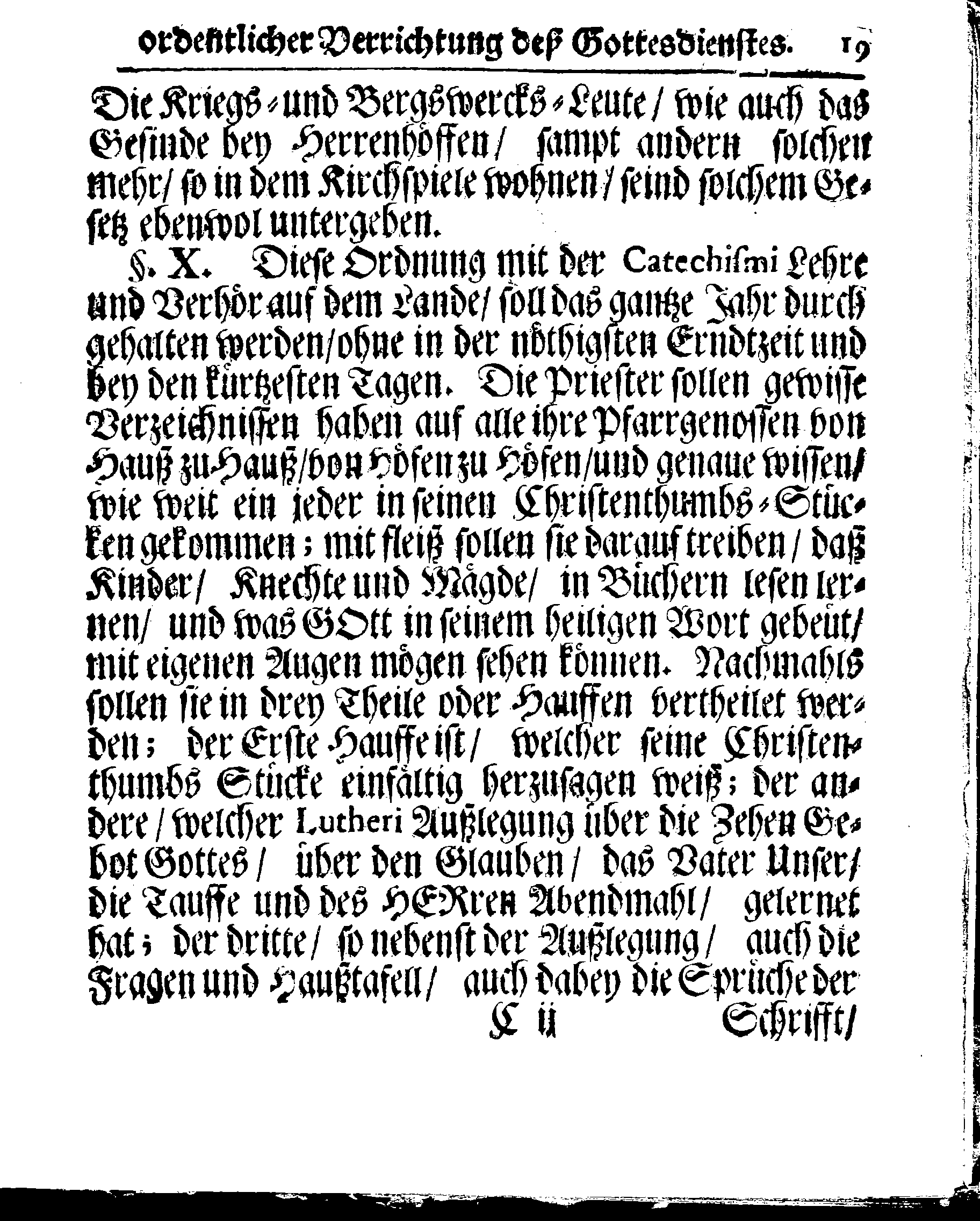 Kirchen-Gesetz und Ordnung, So der Großmächtigste König und Herr, Herr CARL, der Eilffte, Der Schweden, Gothen und Wenden König, [etc.] Im Jahr 1686 hat verfassen und Im Jahr 1687 im Druck außgehen und publiciren lassen. Mit denen dazu gehörigen Verordnungen.