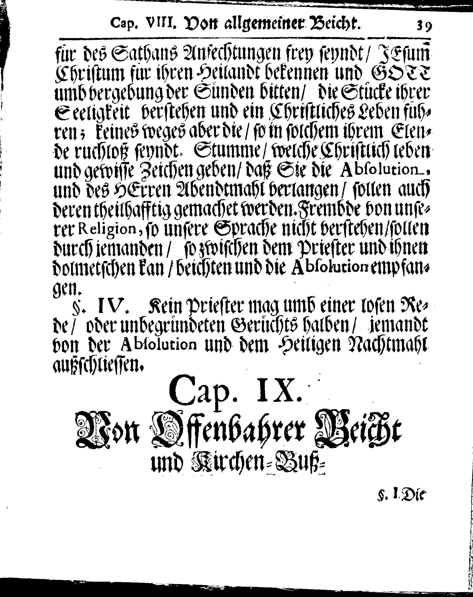Kirchen-Gesetz und Ordnung, So der Großmächtigste König und Herr, Herr CARL, der Eilffte, Der Schweden, Gothen und Wenden König, [etc.] Im Jahr 1686 hat verfassen und Im Jahr 1687 im Druck außgehen und publiciren lassen. Mit denen dazu gehörigen Verordnungen.