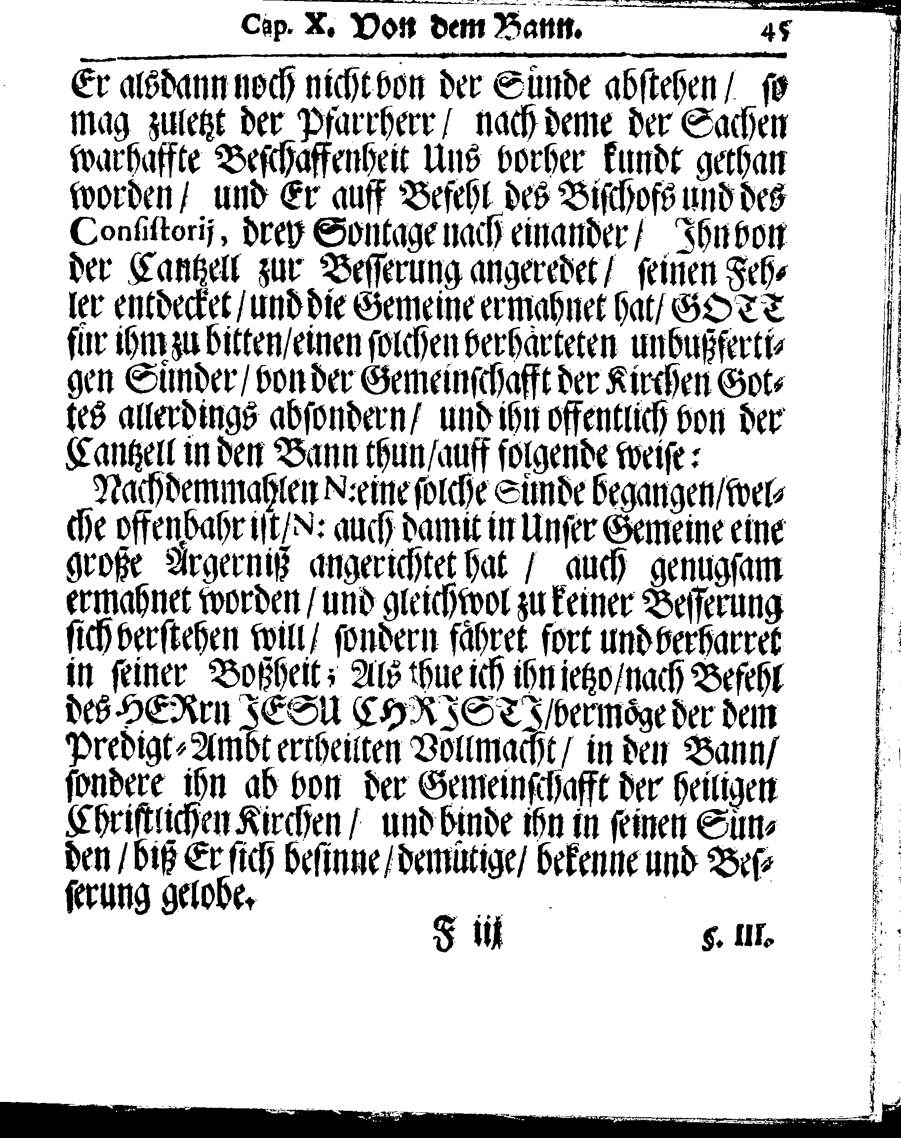 Kirchen-Gesetz und Ordnung, So der Großmächtigste König und Herr, Herr CARL, der Eilffte, Der Schweden, Gothen und Wenden König, [etc.] Im Jahr 1686 hat verfassen und Im Jahr 1687 im Druck außgehen und publiciren lassen. Mit denen dazu gehörigen Verordnungen.