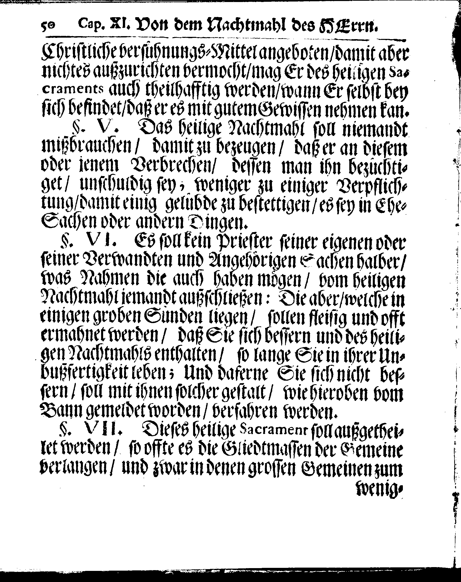 Kirchen-Gesetz und Ordnung, So der Großmächtigste König und Herr, Herr CARL, der Eilffte, Der Schweden, Gothen und Wenden König, [etc.] Im Jahr 1686 hat verfassen und Im Jahr 1687 im Druck außgehen und publiciren lassen. Mit denen dazu gehörigen Verordnungen.