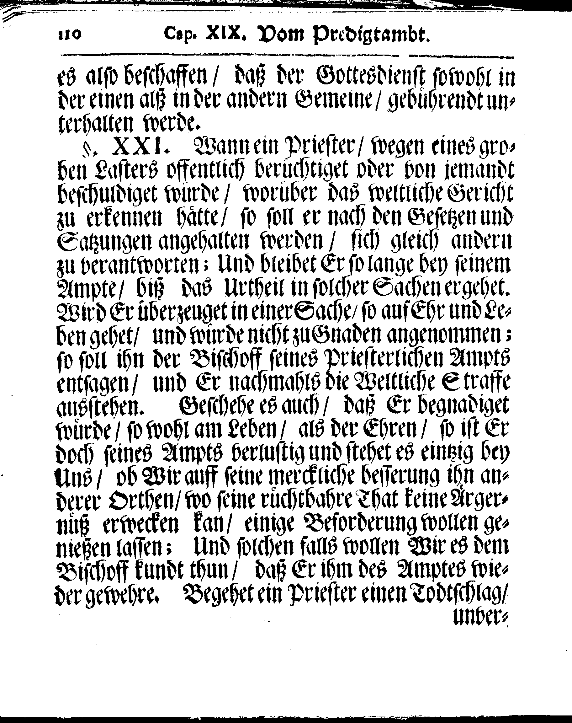 Kirchen-Gesetz und Ordnung, So der Großmächtigste König und Herr, Herr CARL, der Eilffte, Der Schweden, Gothen und Wenden König, [etc.] Im Jahr 1686 hat verfassen und Im Jahr 1687 im Druck außgehen und publiciren lassen. Mit denen dazu gehörigen Verordnungen.
