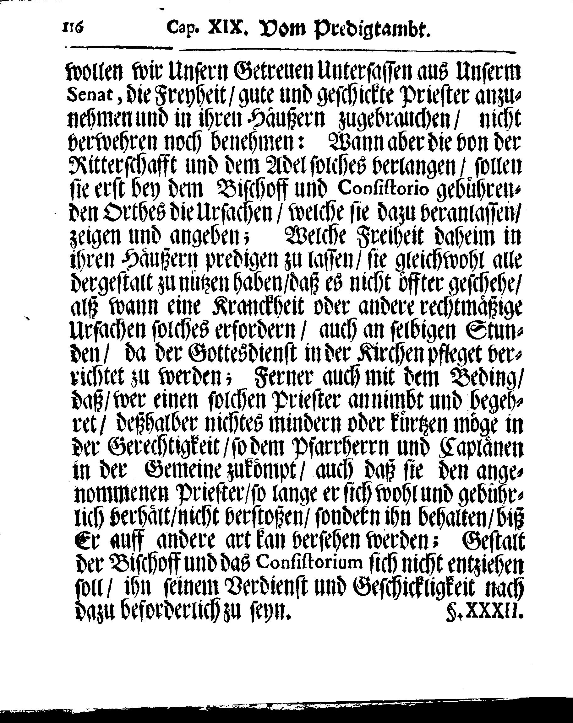 Kirchen-Gesetz und Ordnung, So der Großmächtigste König und Herr, Herr CARL, der Eilffte, Der Schweden, Gothen und Wenden König, [etc.] Im Jahr 1686 hat verfassen und Im Jahr 1687 im Druck außgehen und publiciren lassen. Mit denen dazu gehörigen Verordnungen.