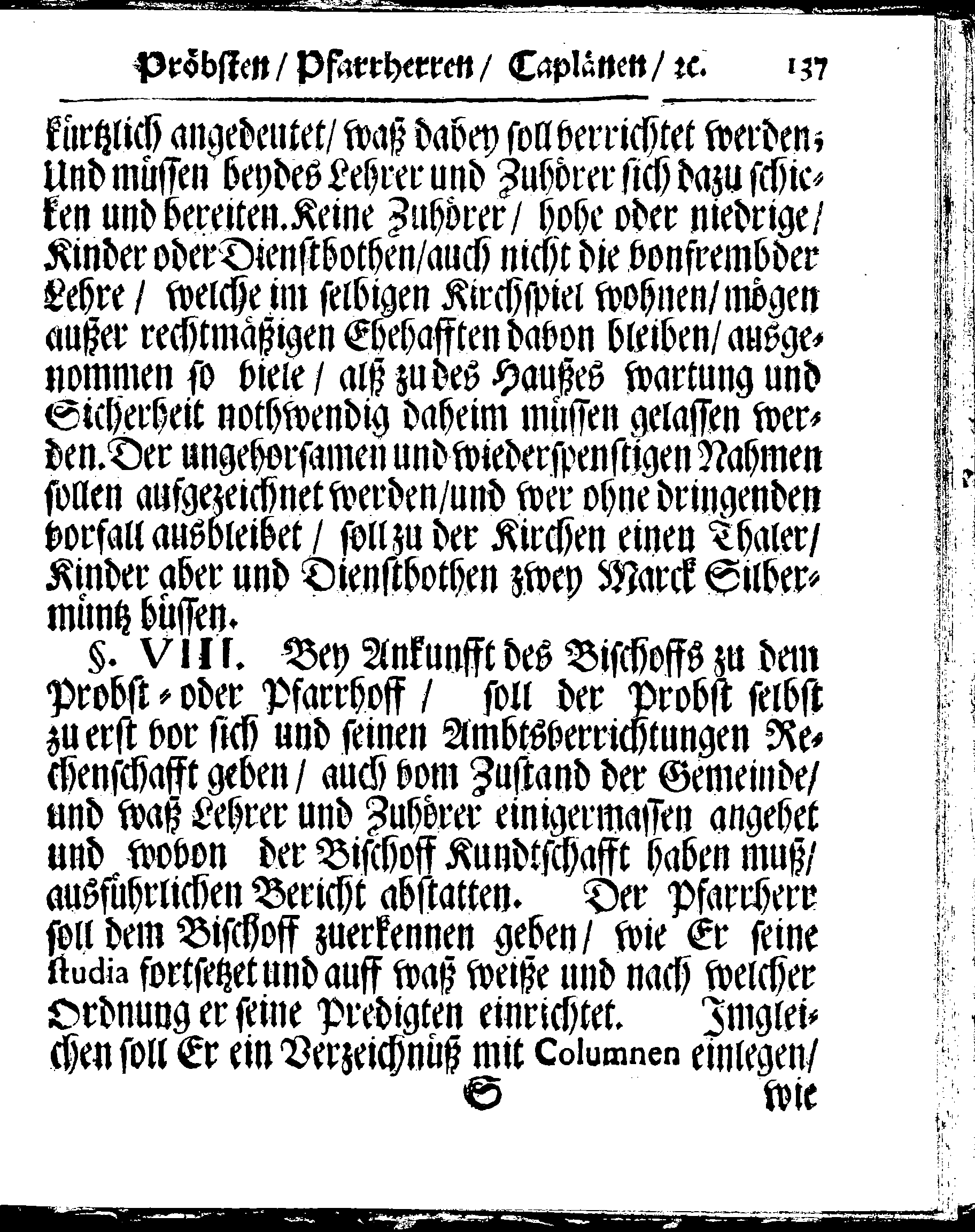 Kirchen-Gesetz und Ordnung, So der Großmächtigste König und Herr, Herr CARL, der Eilffte, Der Schweden, Gothen und Wenden König, [etc.] Im Jahr 1686 hat verfassen und Im Jahr 1687 im Druck außgehen und publiciren lassen. Mit denen dazu gehörigen Verordnungen.
