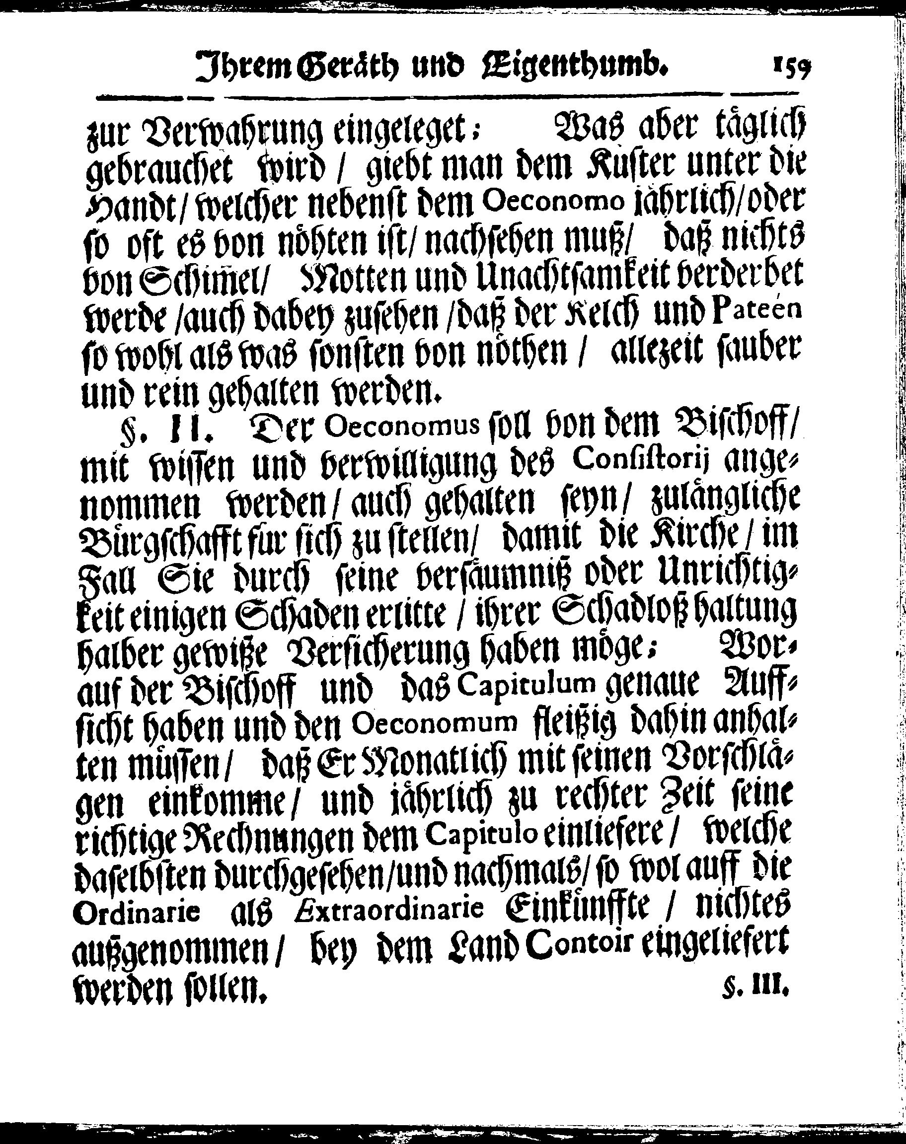 Kirchen-Gesetz und Ordnung, So der Großmächtigste König und Herr, Herr CARL, der Eilffte, Der Schweden, Gothen und Wenden König, [etc.] Im Jahr 1686 hat verfassen und Im Jahr 1687 im Druck außgehen und publiciren lassen. Mit denen dazu gehörigen Verordnungen.