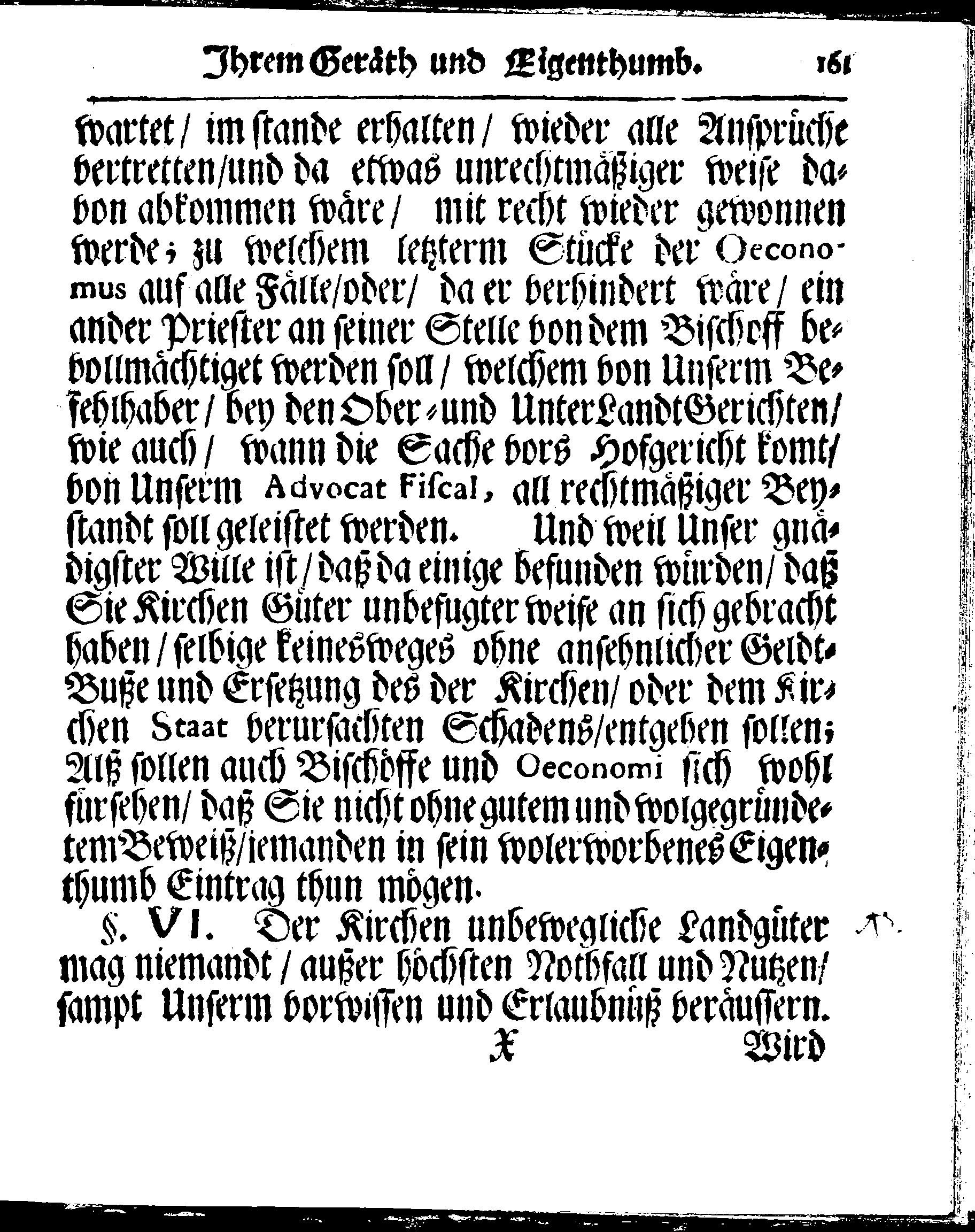 Kirchen-Gesetz und Ordnung, So der Großmächtigste König und Herr, Herr CARL, der Eilffte, Der Schweden, Gothen und Wenden König, [etc.] Im Jahr 1686 hat verfassen und Im Jahr 1687 im Druck außgehen und publiciren lassen. Mit denen dazu gehörigen Verordnungen.