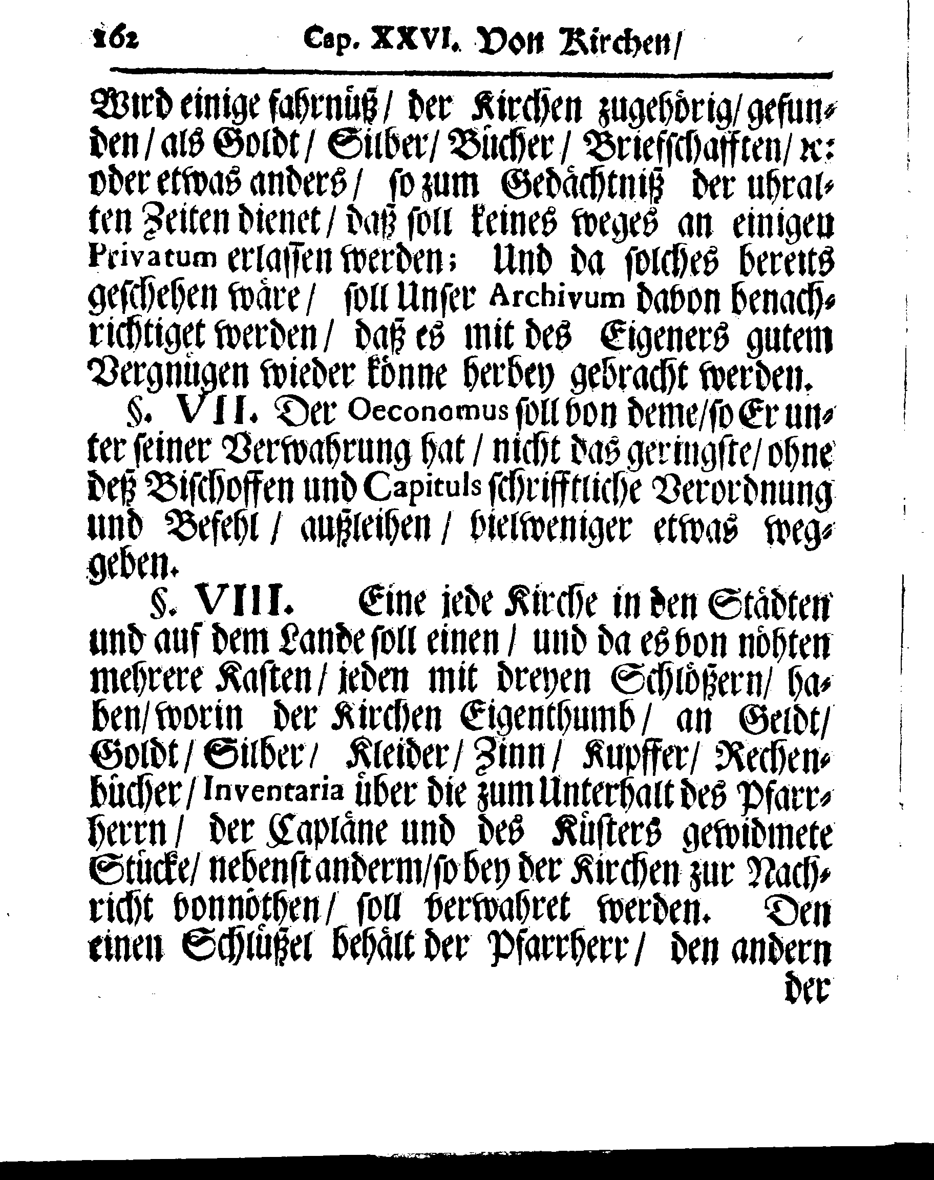 Kirchen-Gesetz und Ordnung, So der Großmächtigste König und Herr, Herr CARL, der Eilffte, Der Schweden, Gothen und Wenden König, [etc.] Im Jahr 1686 hat verfassen und Im Jahr 1687 im Druck außgehen und publiciren lassen. Mit denen dazu gehörigen Verordnungen.