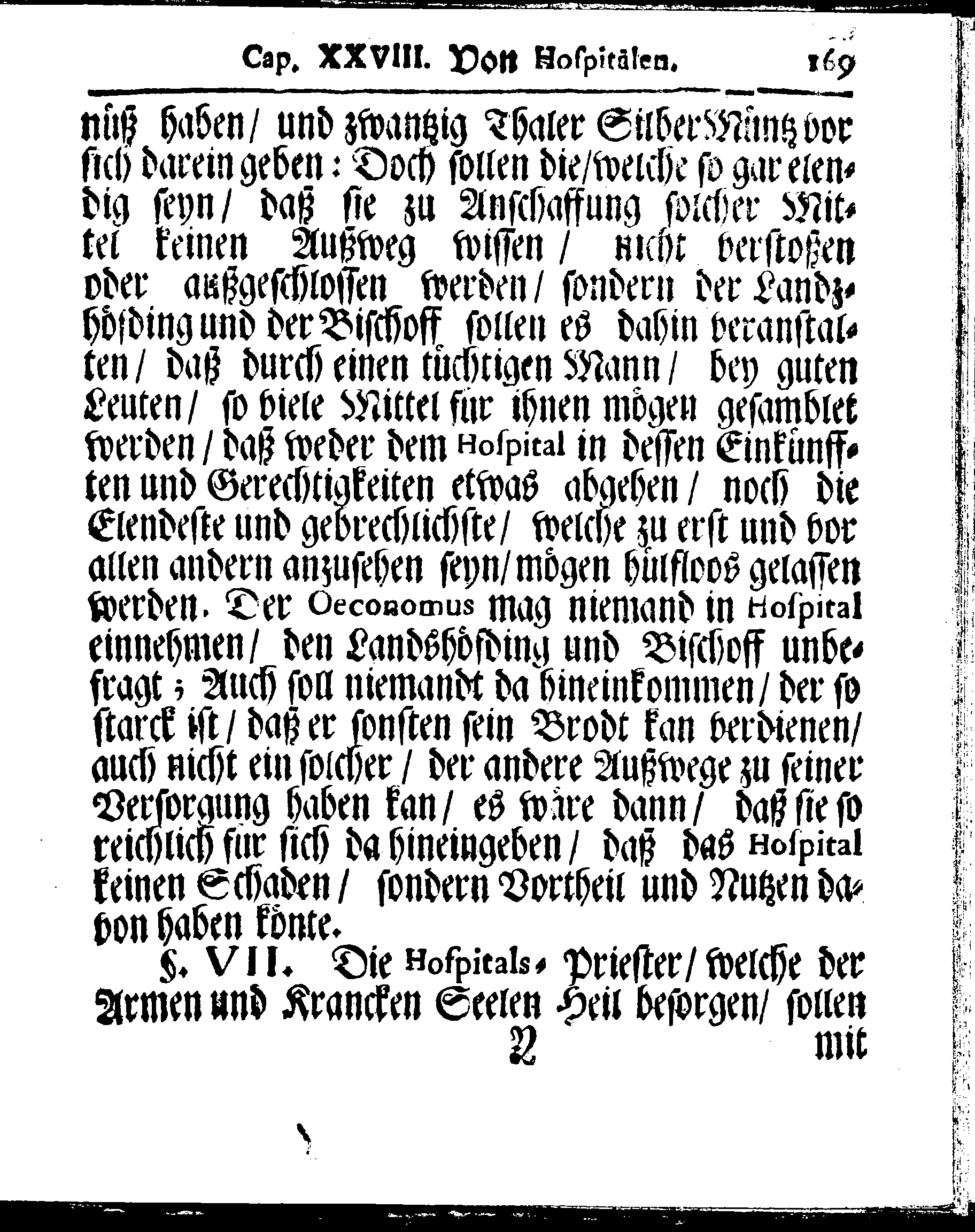 Kirchen-Gesetz und Ordnung, So der Großmächtigste König und Herr, Herr CARL, der Eilffte, Der Schweden, Gothen und Wenden König, [etc.] Im Jahr 1686 hat verfassen und Im Jahr 1687 im Druck außgehen und publiciren lassen. Mit denen dazu gehörigen Verordnungen.