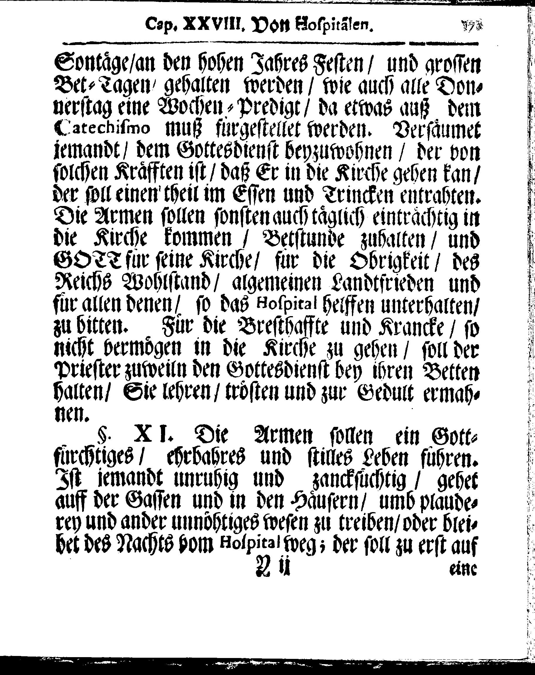 Kirchen-Gesetz und Ordnung, So der Großmächtigste König und Herr, Herr CARL, der Eilffte, Der Schweden, Gothen und Wenden König, [etc.] Im Jahr 1686 hat verfassen und Im Jahr 1687 im Druck außgehen und publiciren lassen. Mit denen dazu gehörigen Verordnungen.