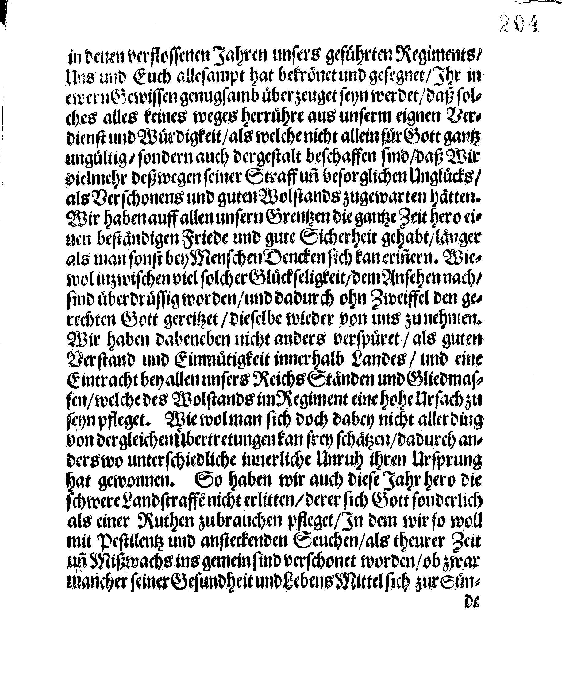 Ihrer Königl. Mayst. PLACAT, Wegen der drei allgemeinen Solennen Danck-Fast- und Bet-Tagen, so in istlauffenden 1671sten Jahre, durch gantz Schweden und darunter liegenden Provincien, sampt dem Groß-Fürstenthumb Finland, wie auch Ehst-Lieff- und Ingermanland sollen gehalten und gefeiret werden