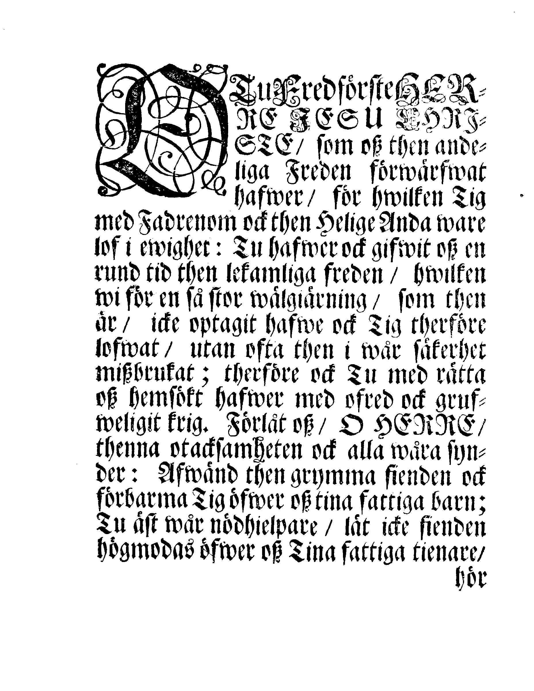 BÖN Wid påstående Kriegstider