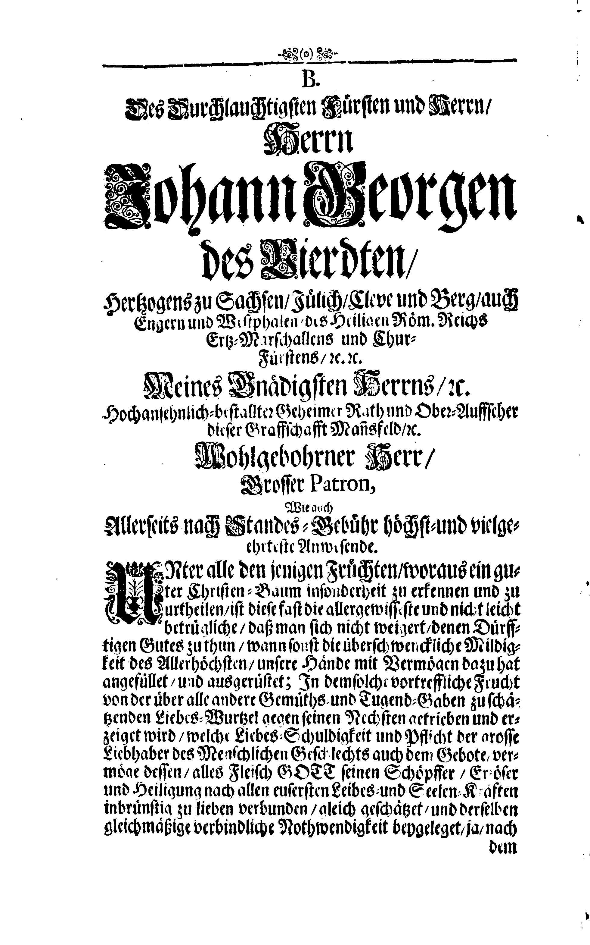 IRMENSULA LUTHERI, oder Ehren-Gedächtnüß des Grossen Lutheri, In der ausführlichen Beschreibung, wie das jenige Hauß, darinne derselbe zu Eißleben gebohren worden, von dem Rathe daselbst aufferbauet, und Am 31. Octobris 1693. solenniter, in Volckreicher Versammlung, zu einen Allmosen-Hause auch Schreib- und Rechen-Schule, eingeweihet worden, Welche hierdurch der gantzen Evangelischen Christenheit wolte kund machen, Gottfried Vogler, der Zeit regierender Stadt-Voigt bey der Alt-Stadt Eißleben