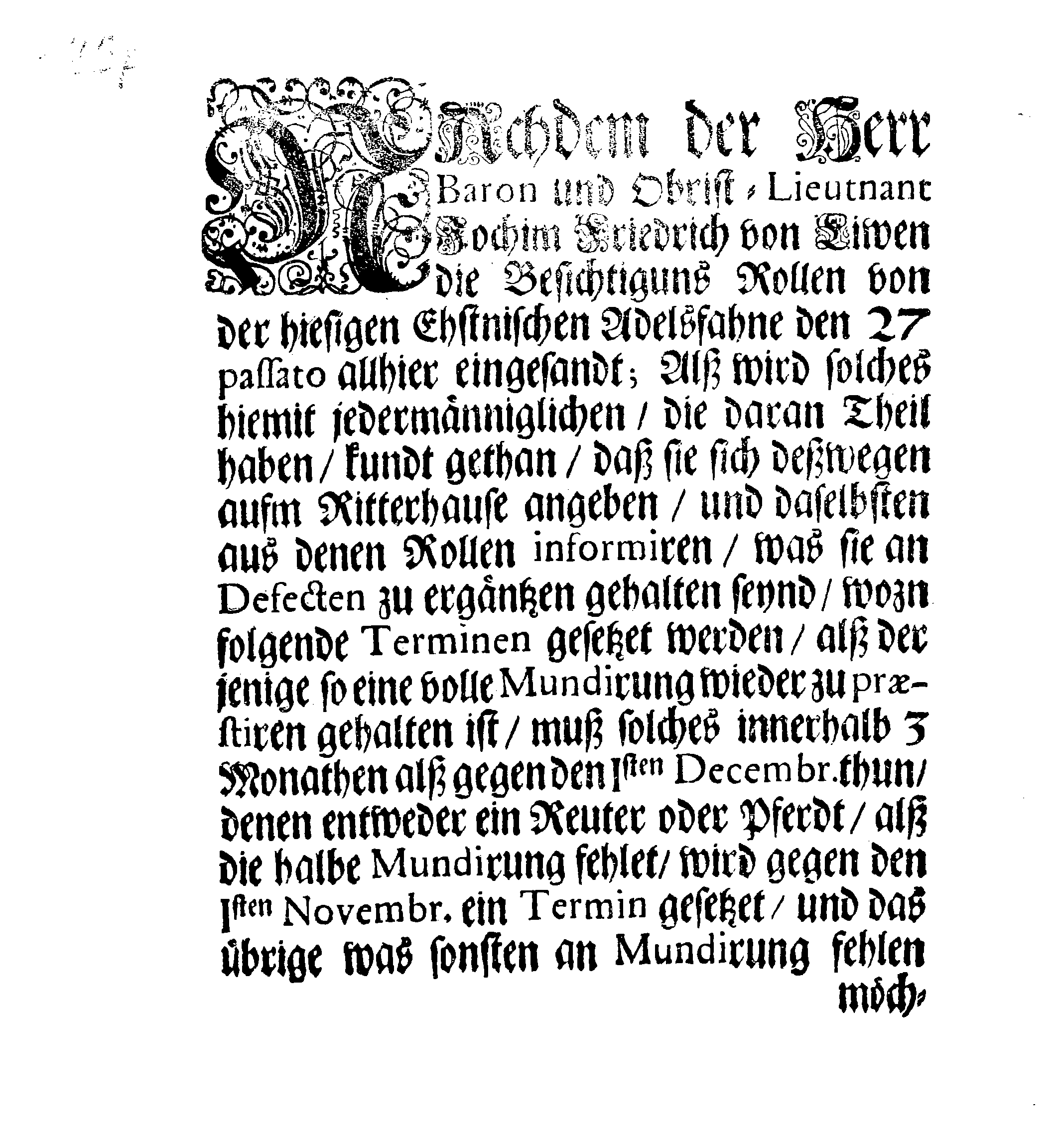 [Nils Strombergi korraldus]