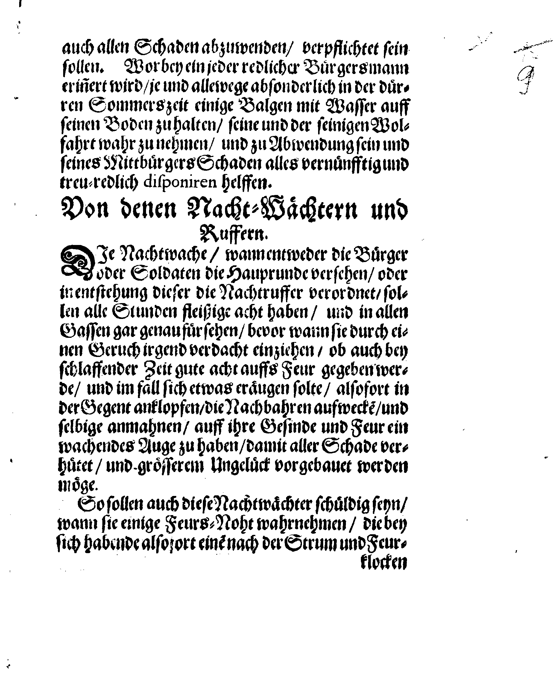 Der Königlichen Stadt REVAL Feur-Ordnung