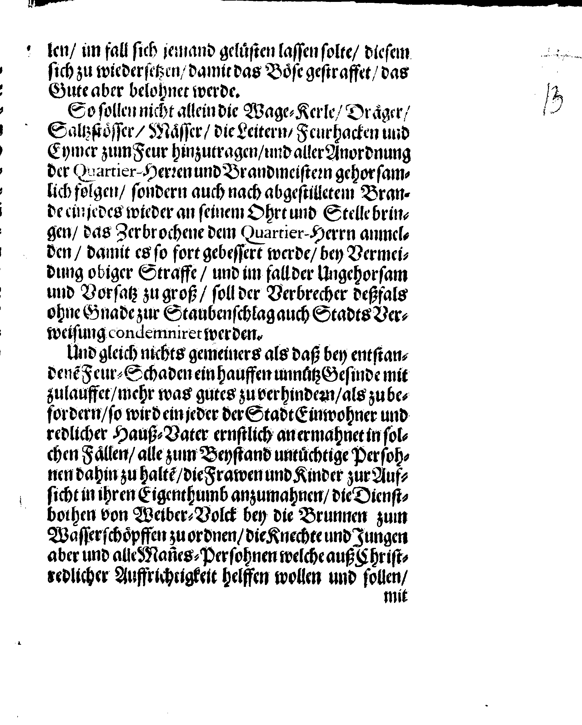 Der Königlichen Stadt REVAL Feur-Ordnung