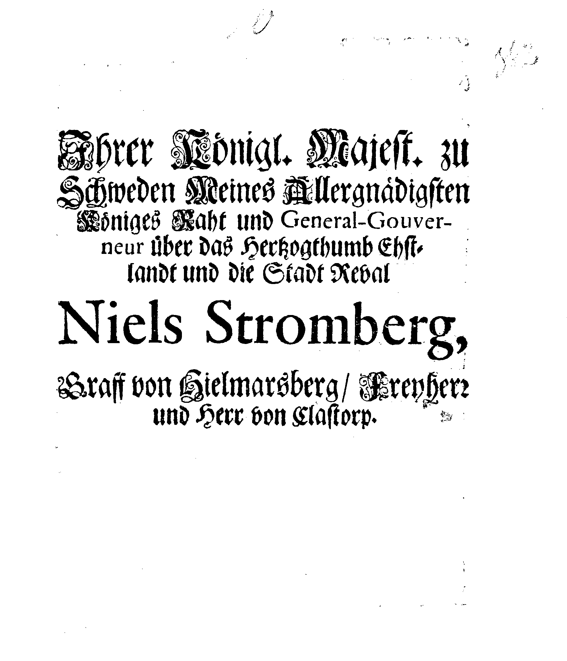[Nils Strombergi korraldus]