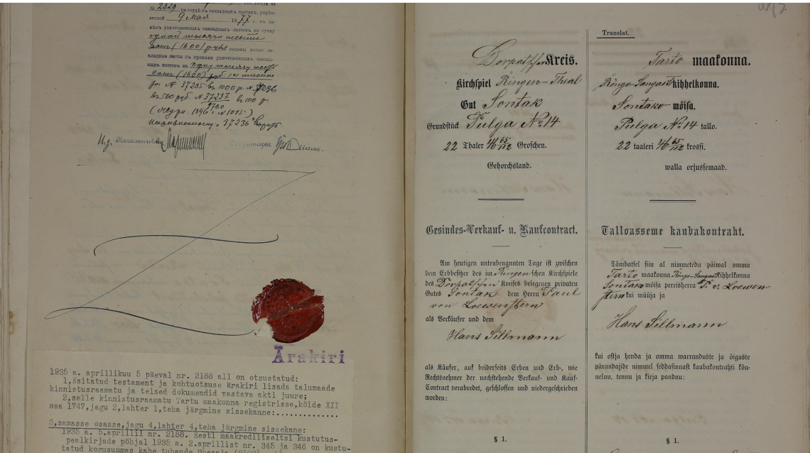 Database of Farms Bought in Perpetuity