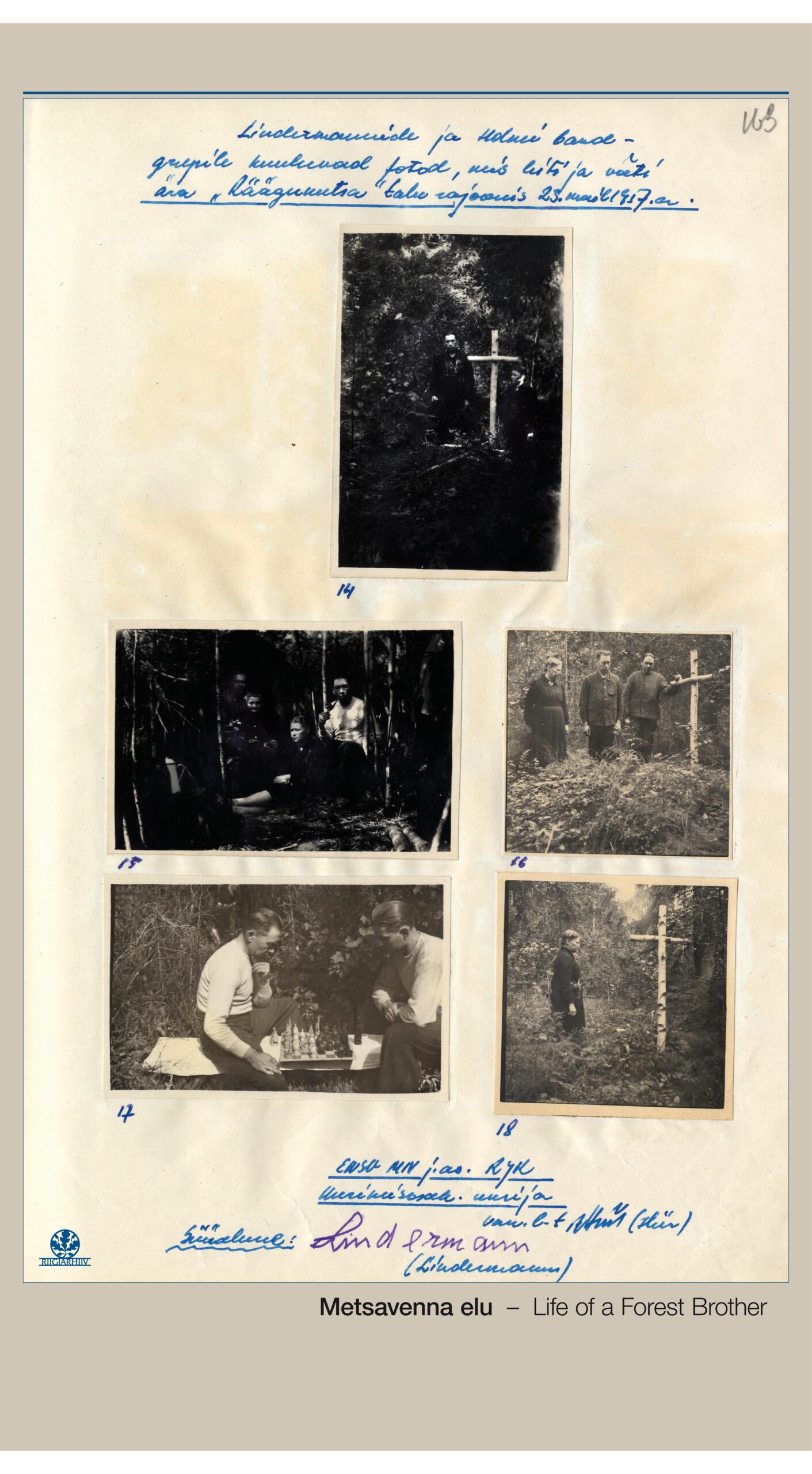 Viis pilti stendil. Matused.