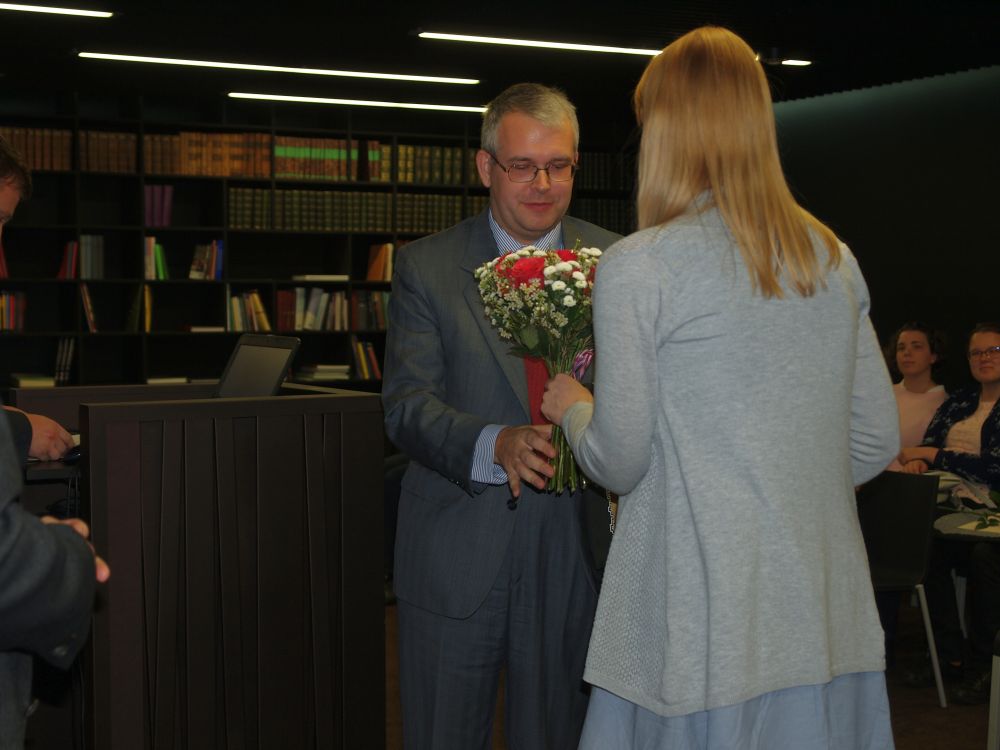 Rahvusarhiivi tudengipreemia võitja Toivo Kikkas