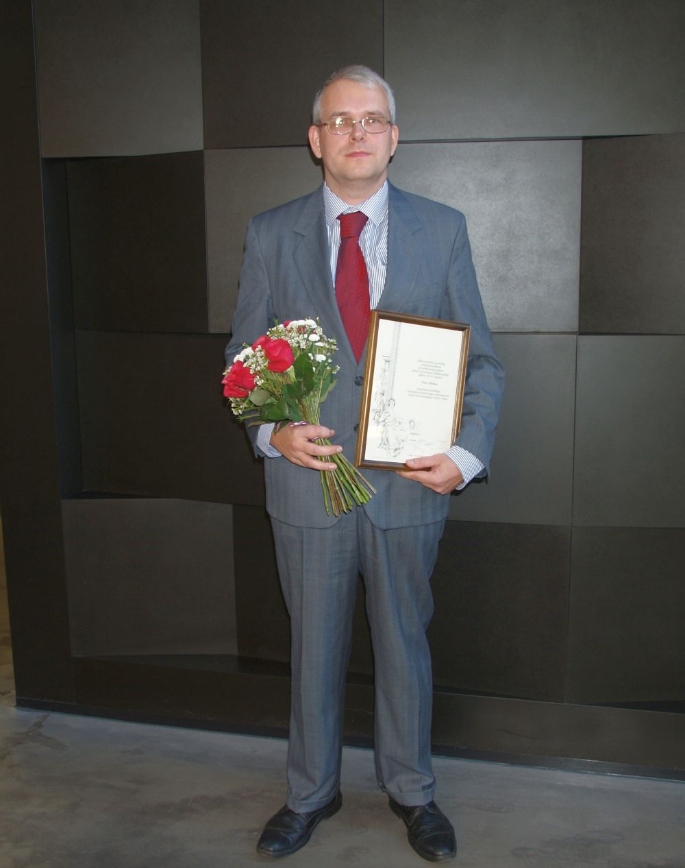 Rahvusarhiivi tudengipreemia võitja Toivo Kikkas